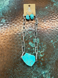 Chain style chunky neckalce