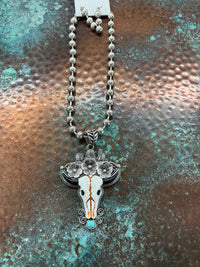 XL Southwest Steer neckalce