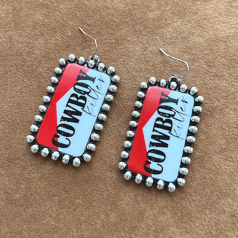 Cowboy earrings