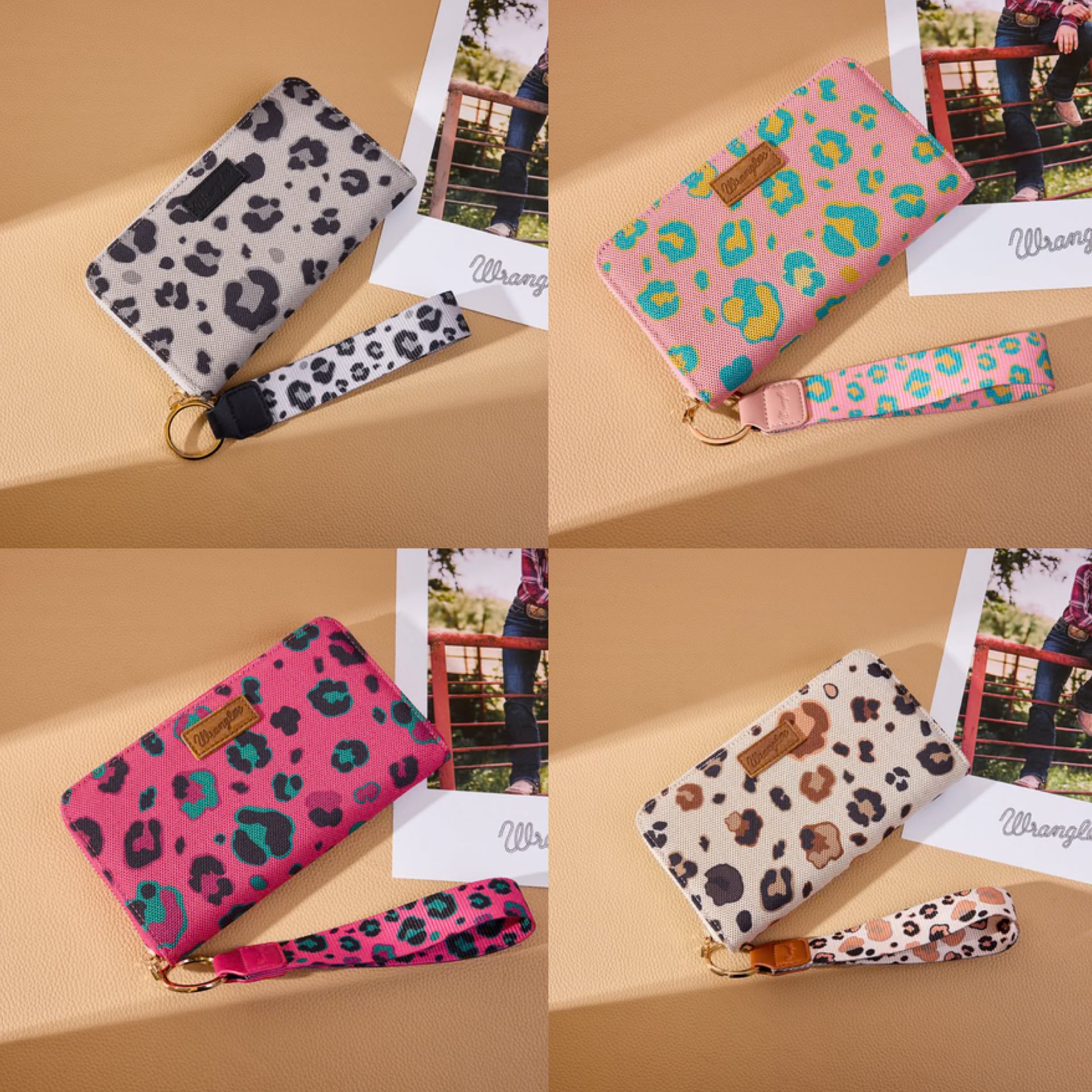 Wrangler wallet Wristlet