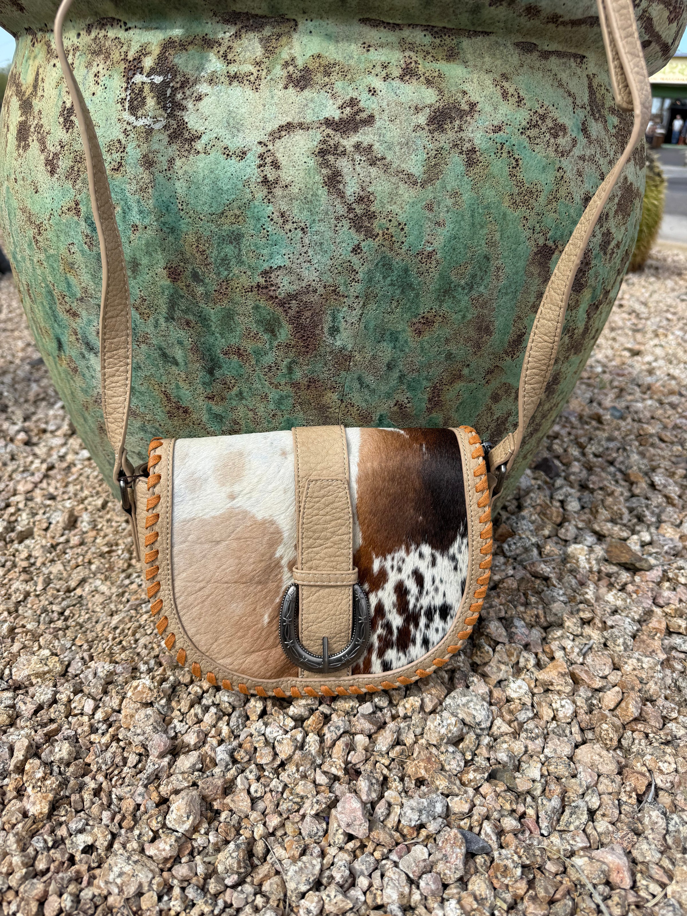 Trinity Ranch Cowhide crossbody