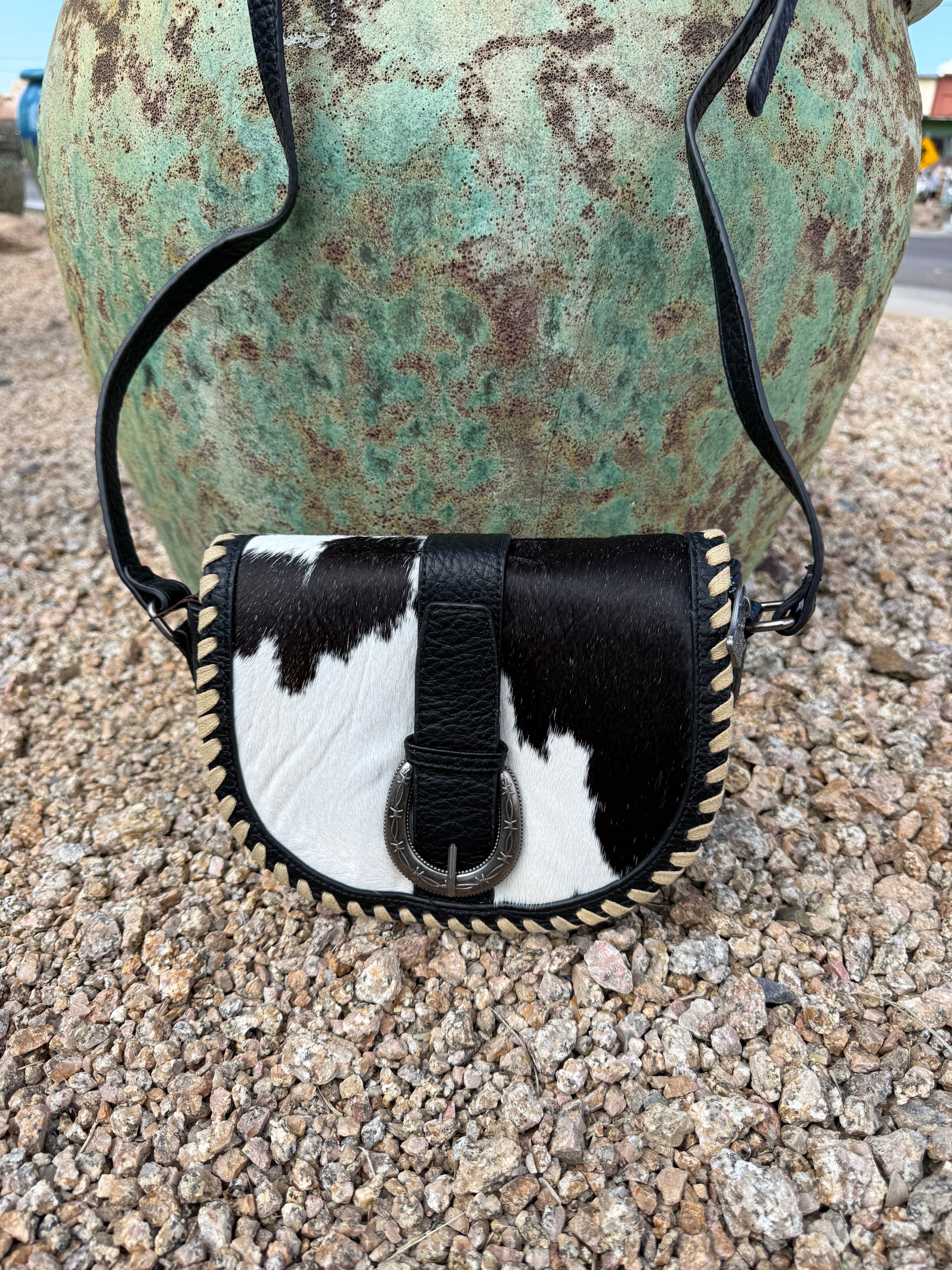Trinity Ranch Cowhide crossbody