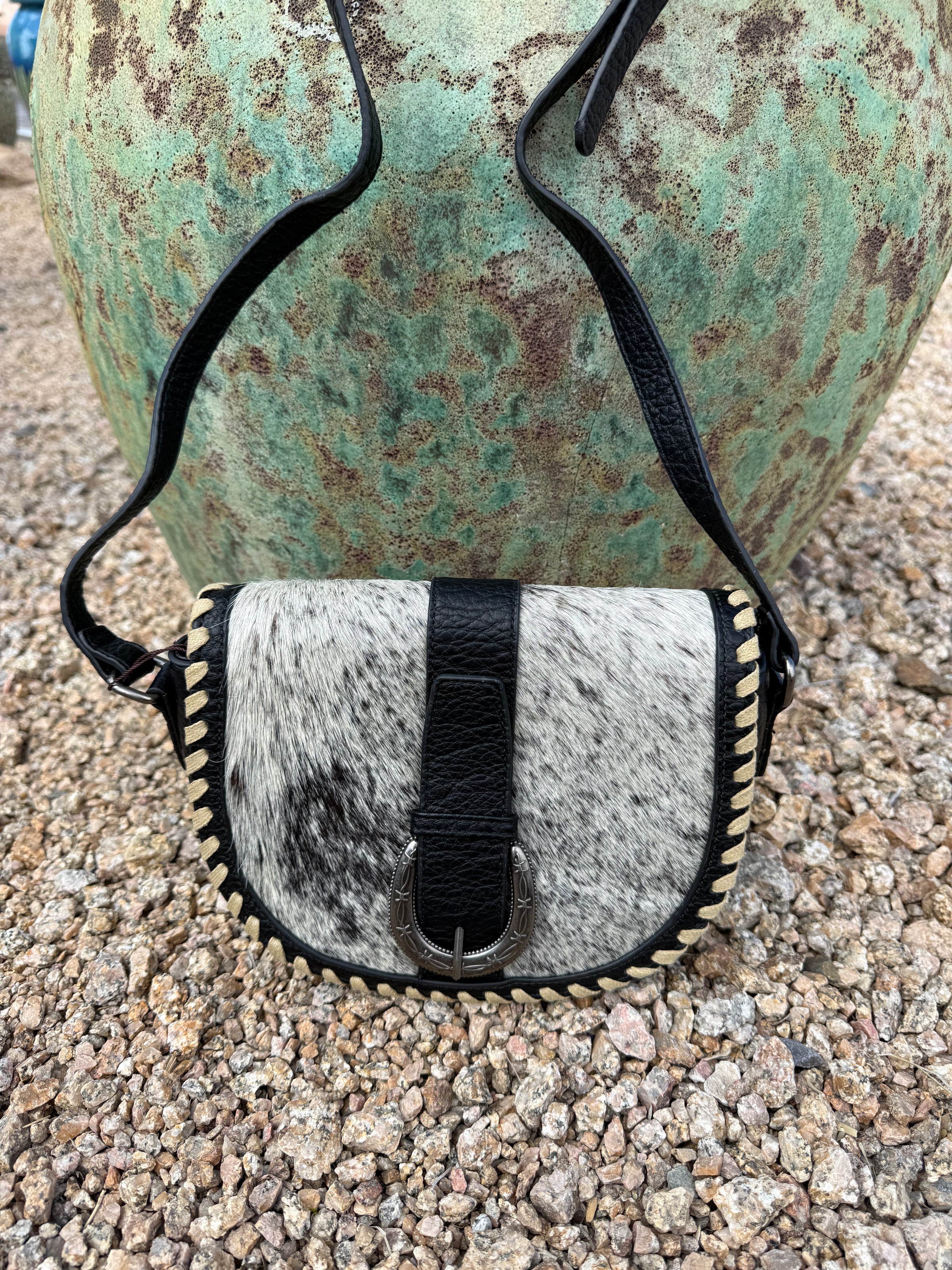 Trinity Ranch Cowhide crossbody
