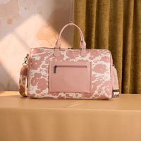 Wrangler cow print Overnight Weekender bag