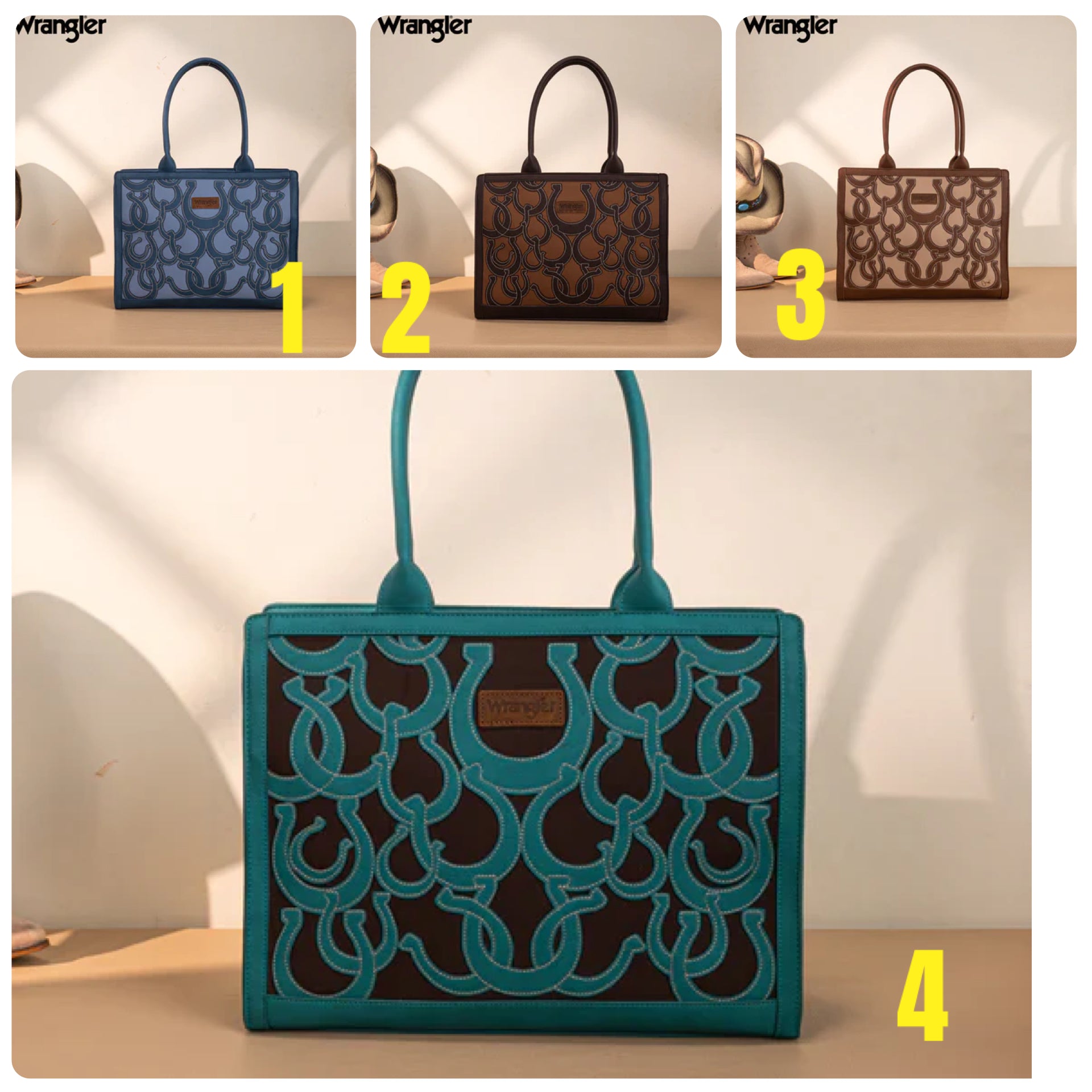 Horseshoe Carry all tote by Wrangler