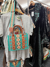 Wrangler Southwest purse tote