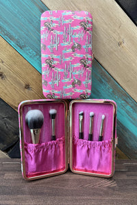 Blush & Broncs make up brush set