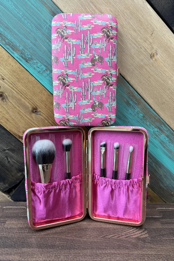 Blush & Broncs make up brush set