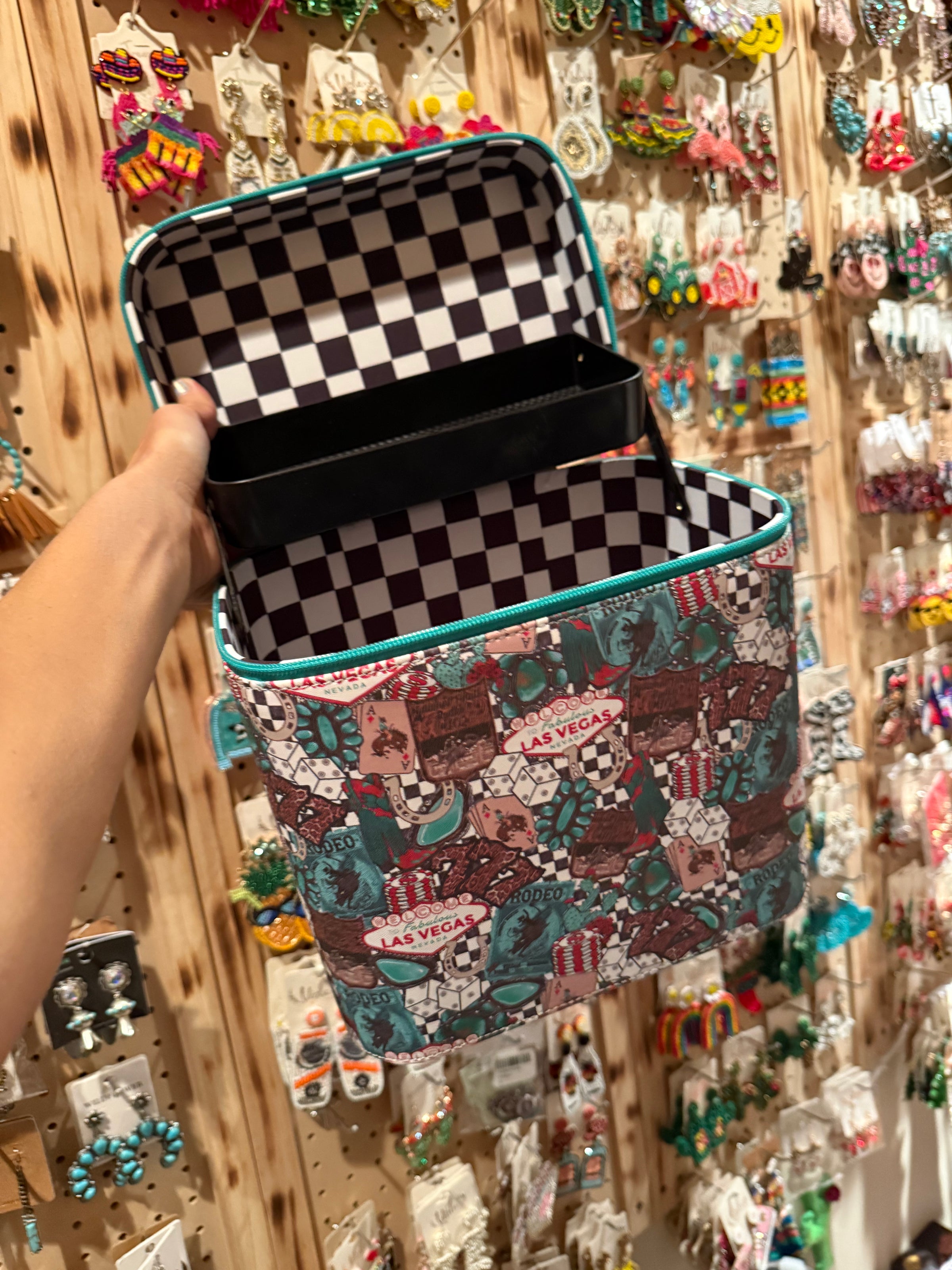 Western Vegas High roller Makeup/Jewelry Box