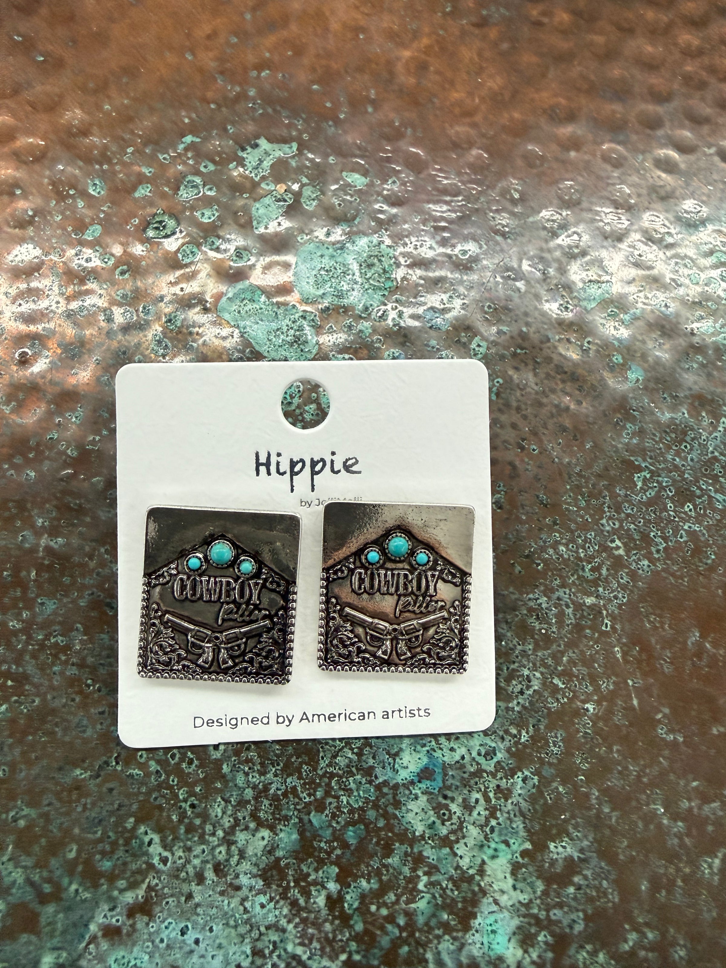 Cowboy earrings
