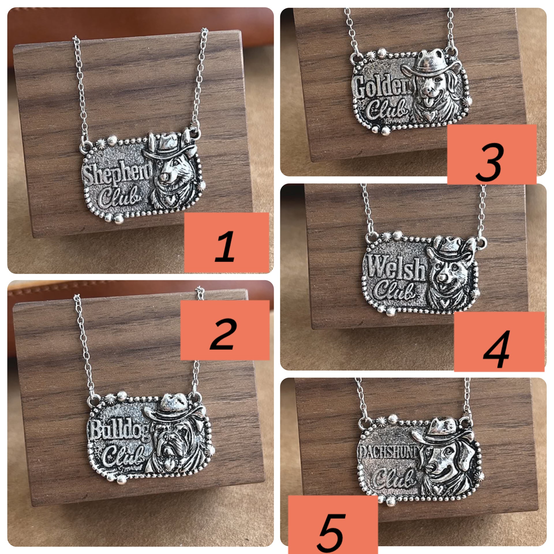 Dog club Necklace