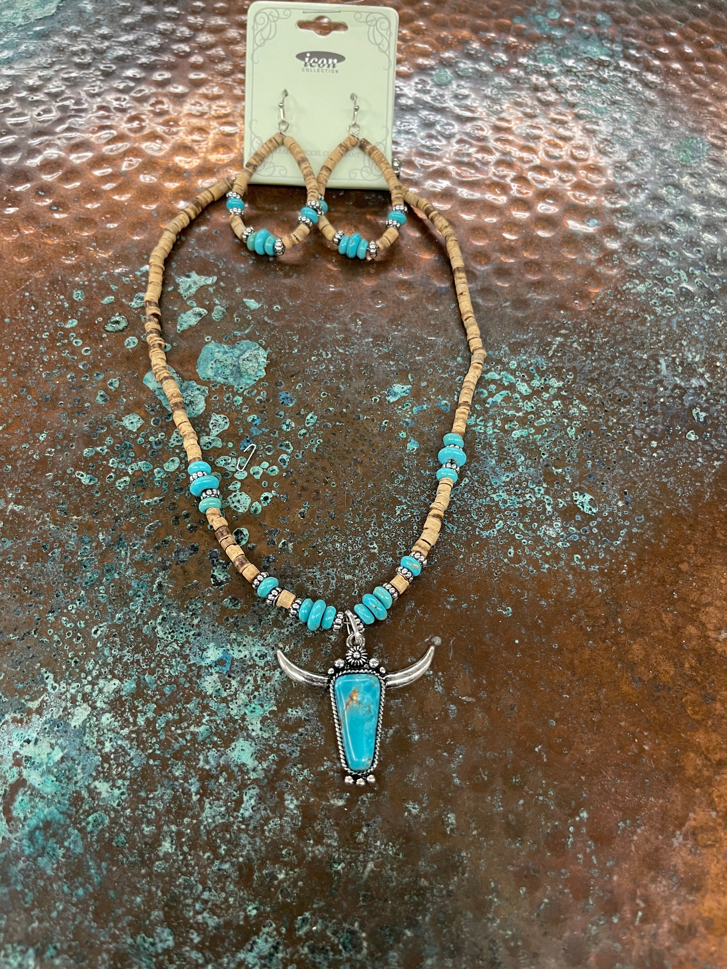 Southwest necklace set  16”
