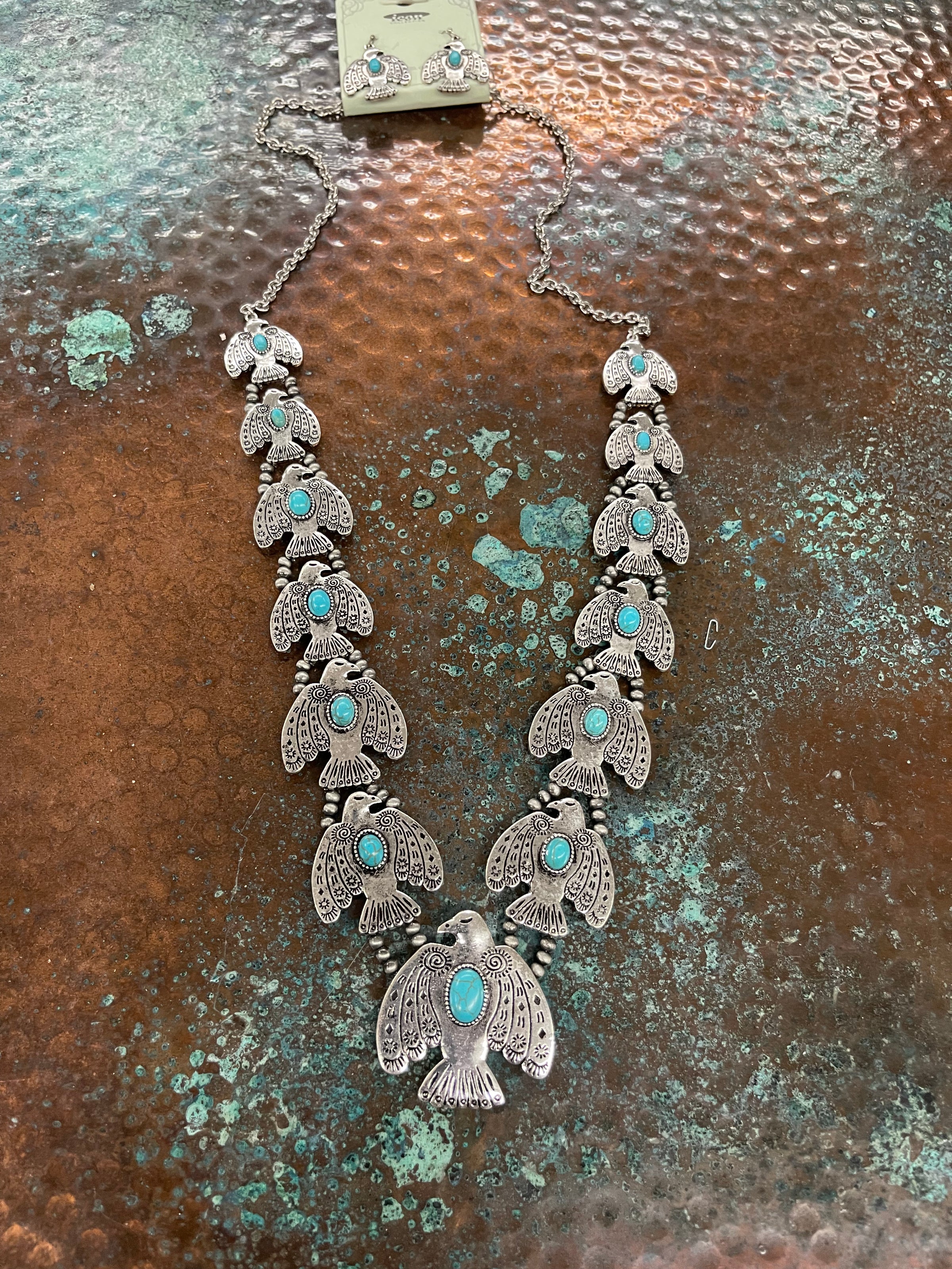 Southwest necklace set  30”