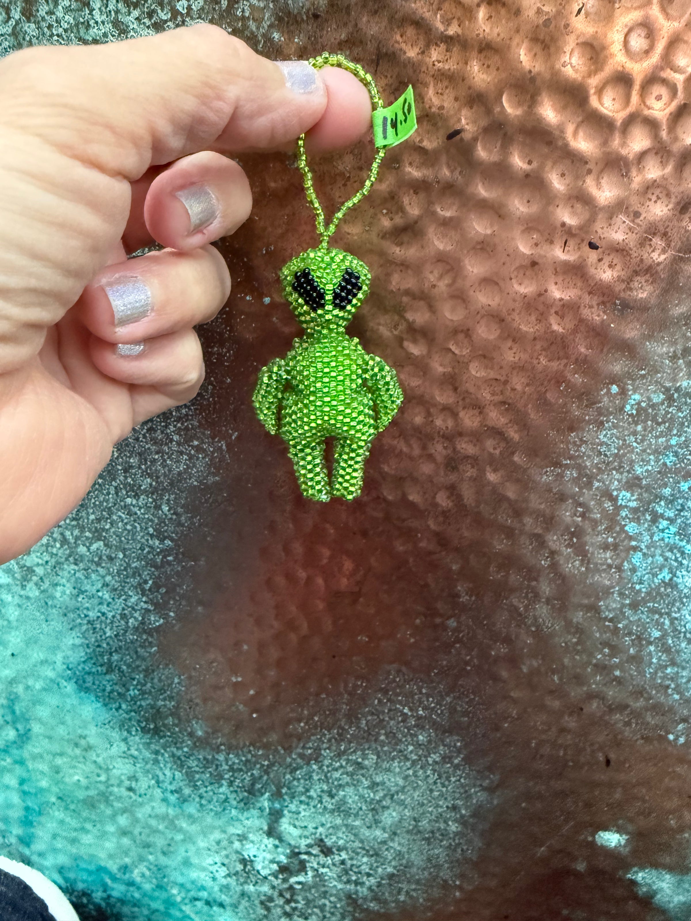 Beaded alien