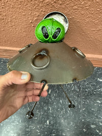 Metal Alien spaceship