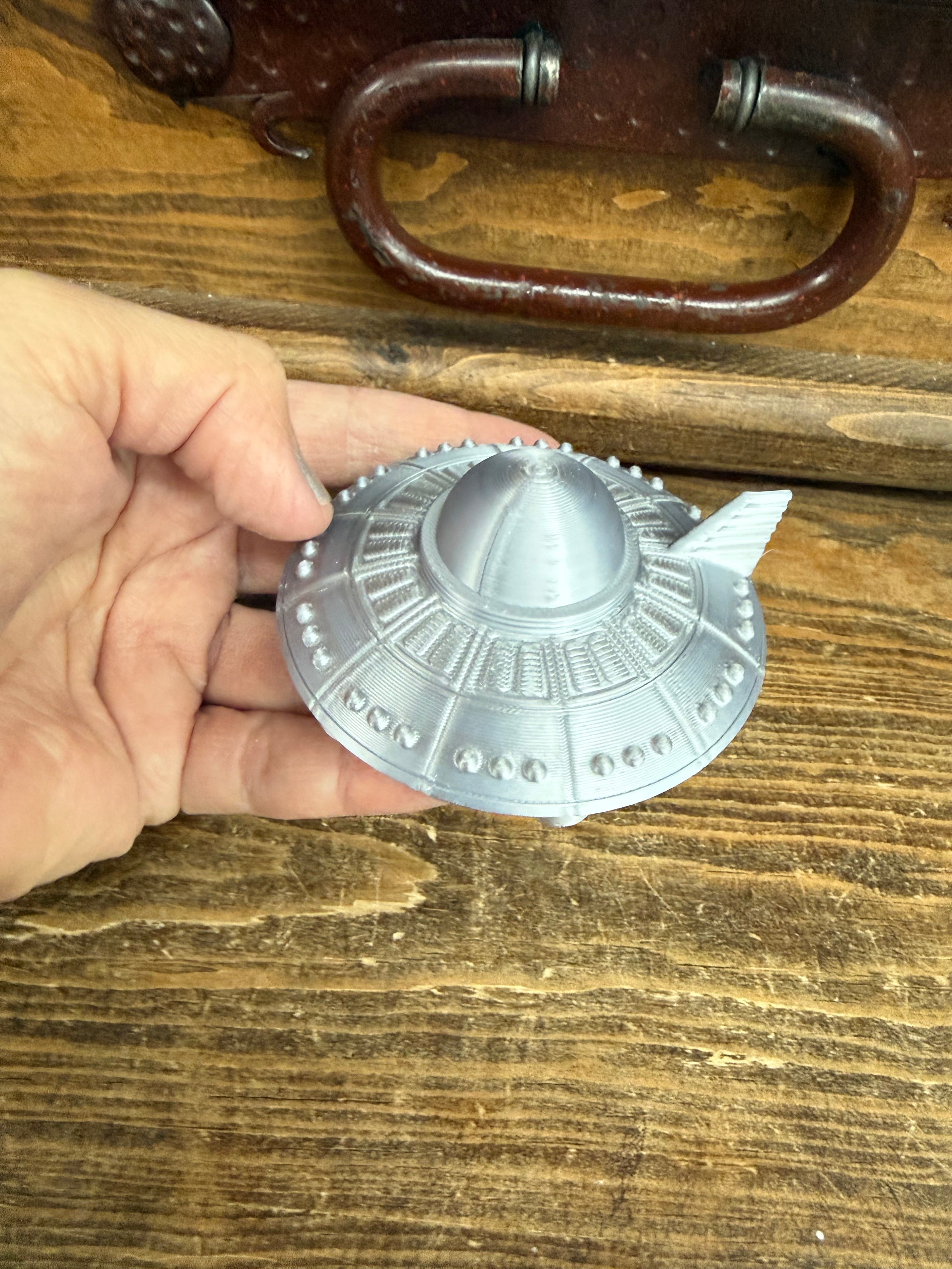 3D printed alien spaceship