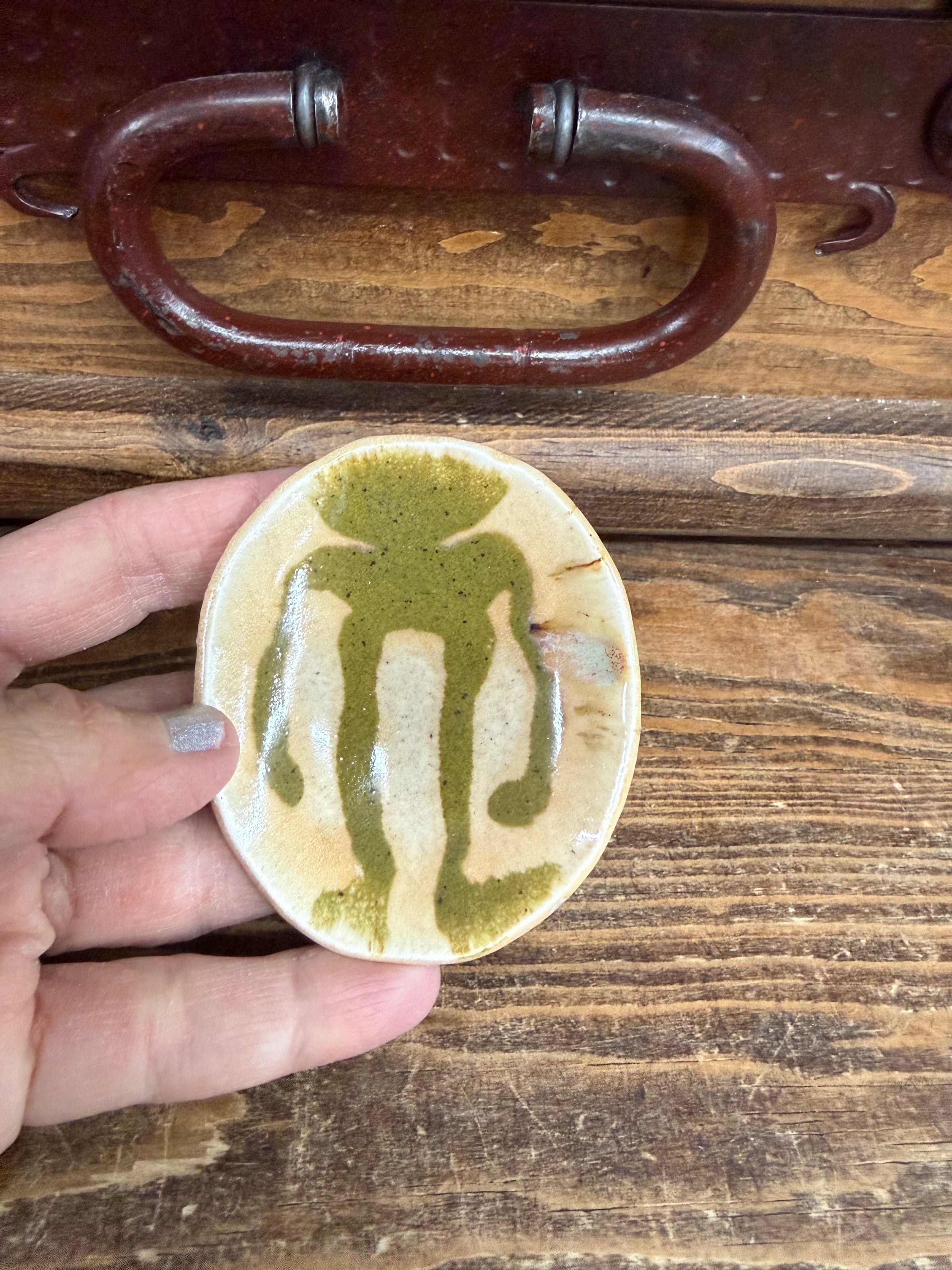 Small Alien ceramic trinket dish