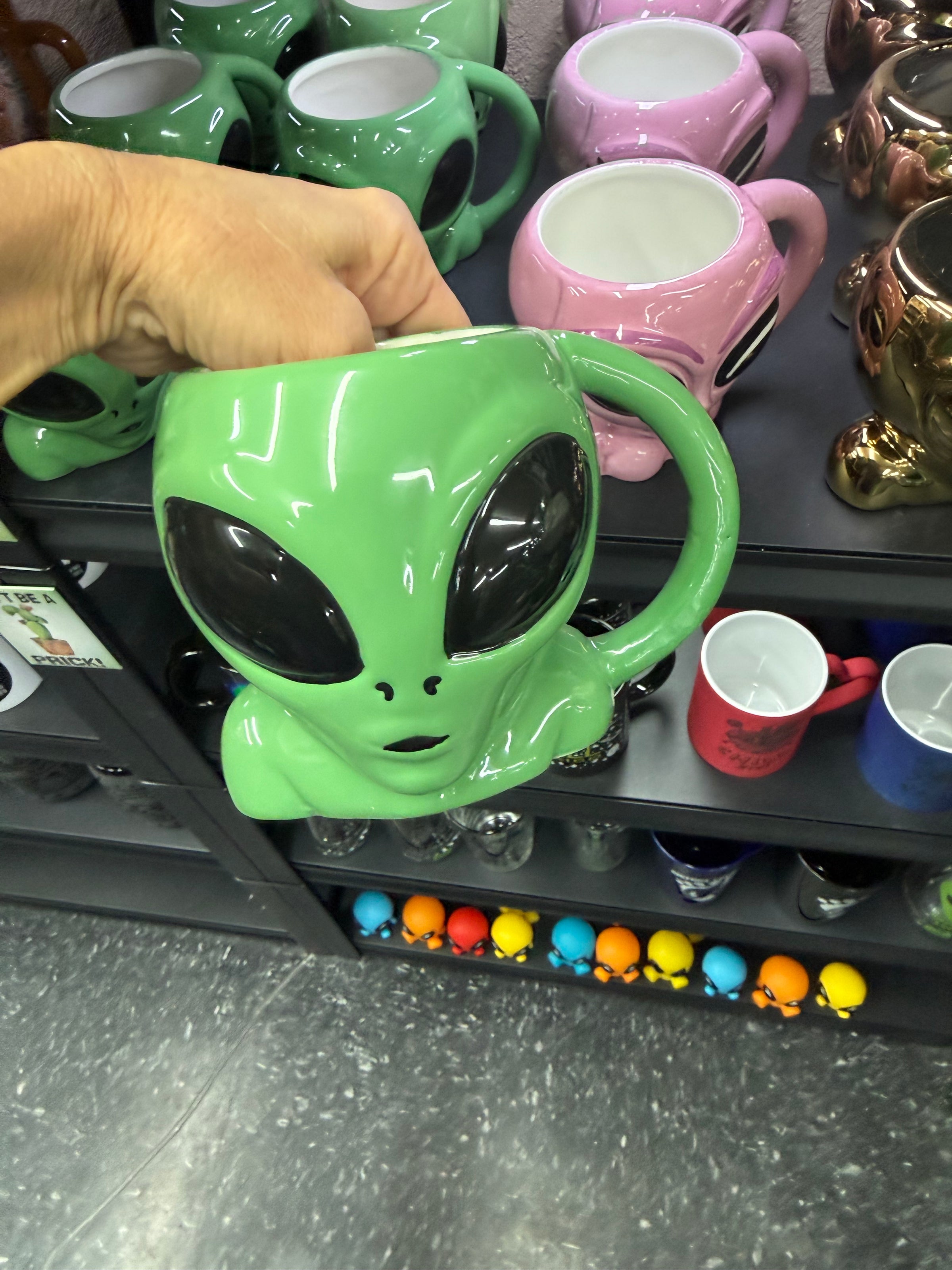 Alien coffee mug