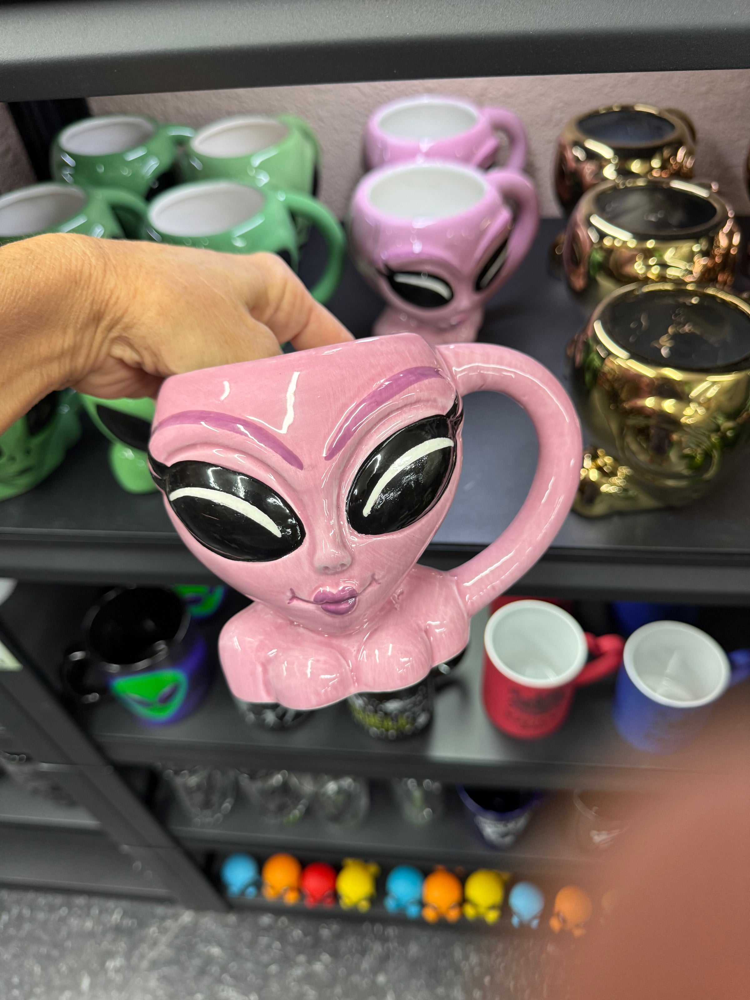 Alien coffee mug