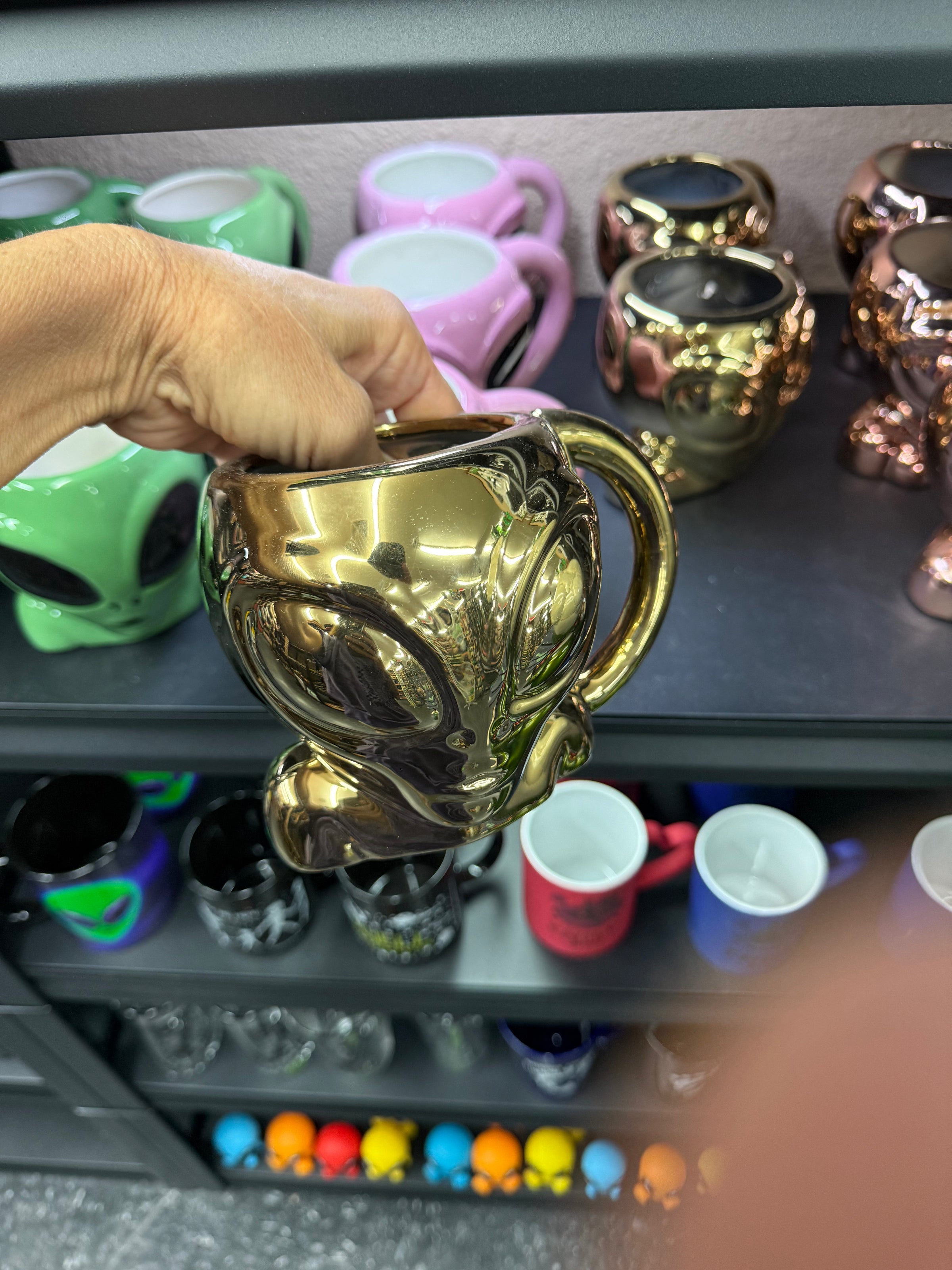 Alien coffee mug