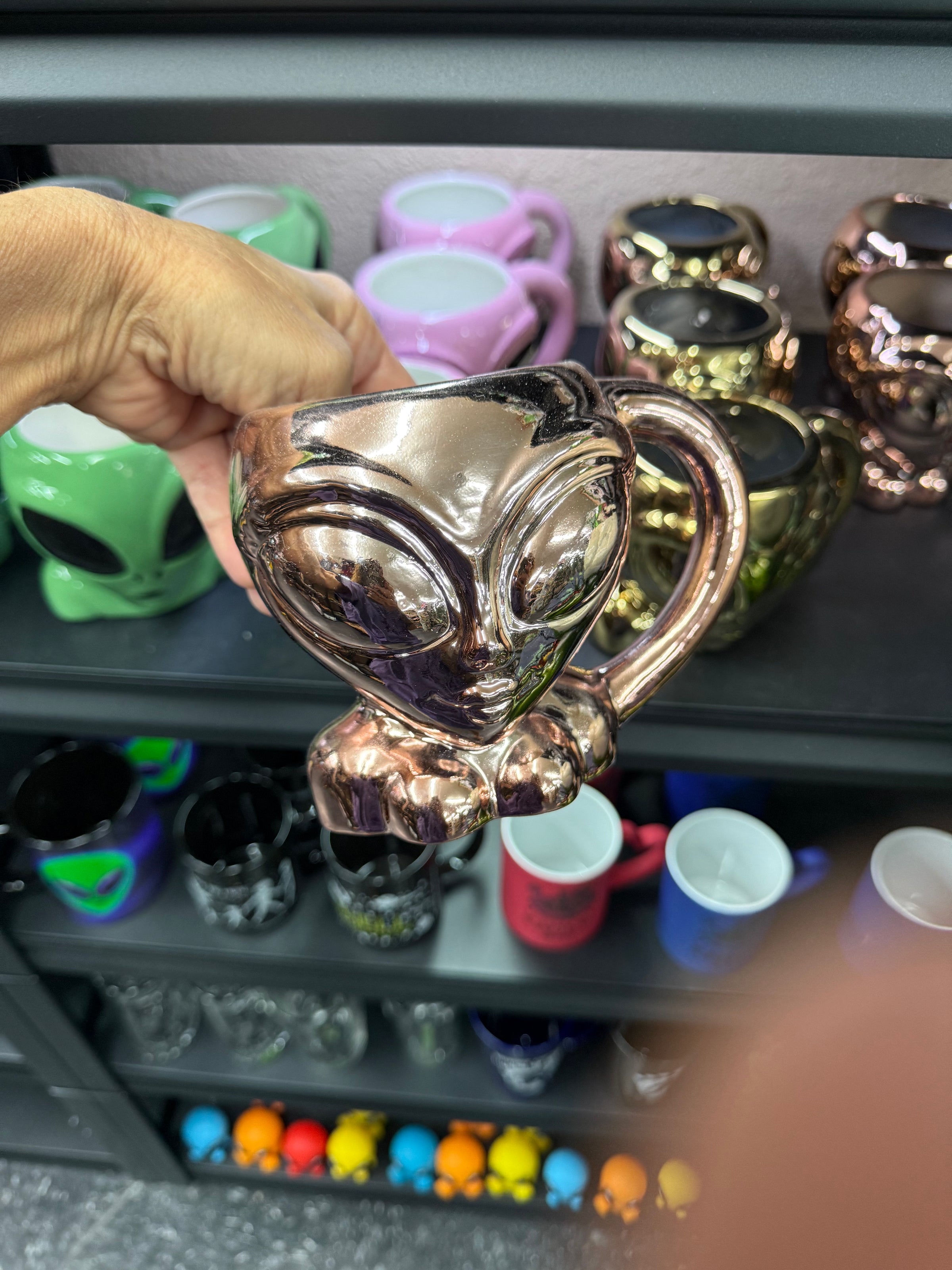 Alien coffee mug