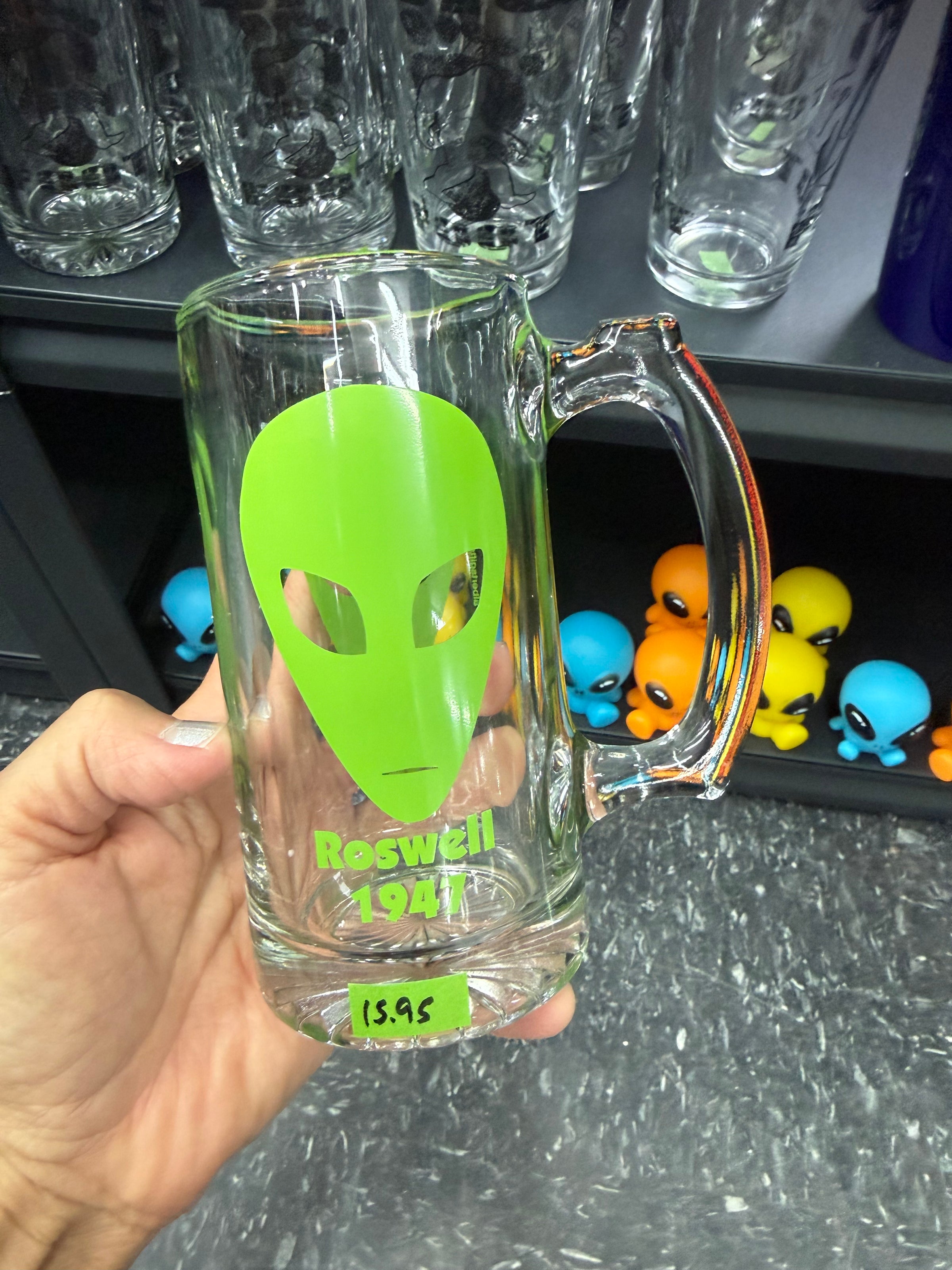 Alien tall mug