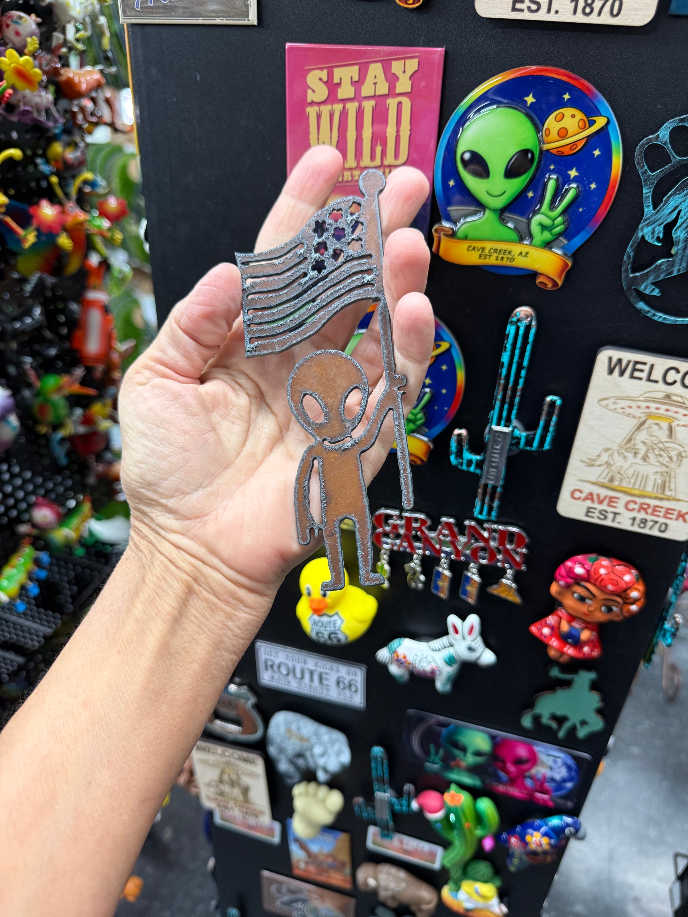 Alien magnet