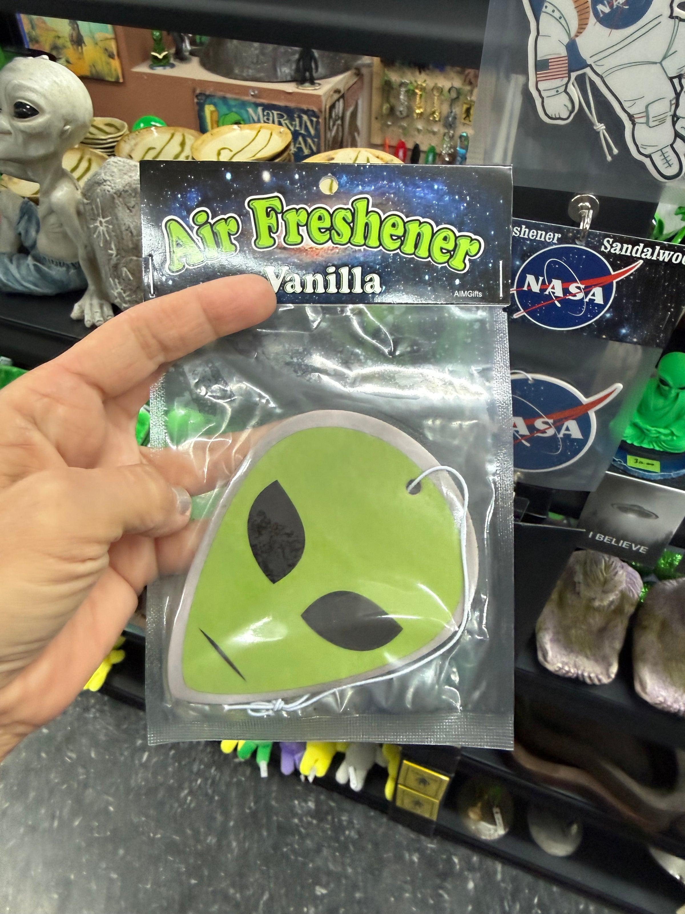 Large Alien air freshener