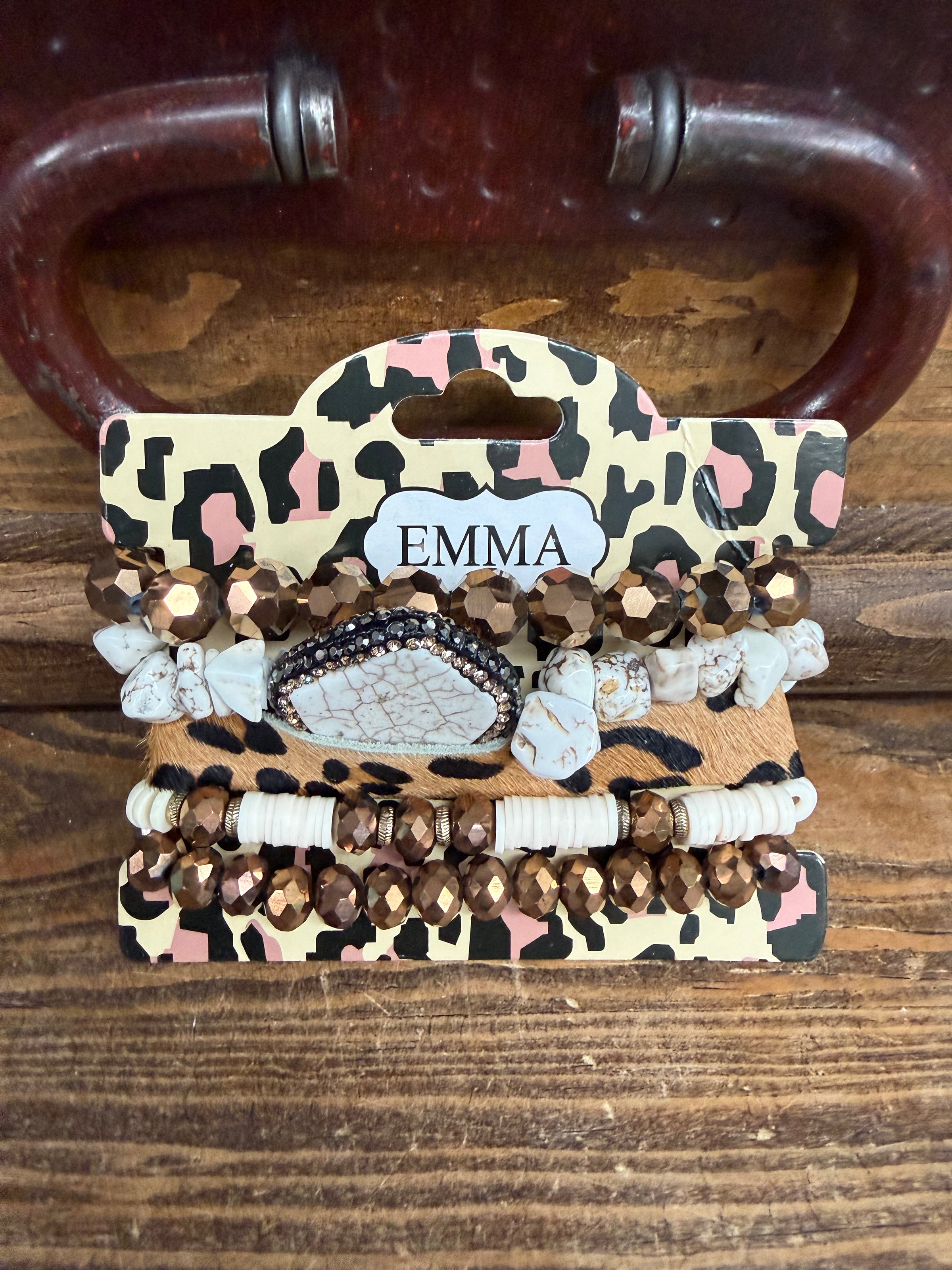 Western bracelet stone stack