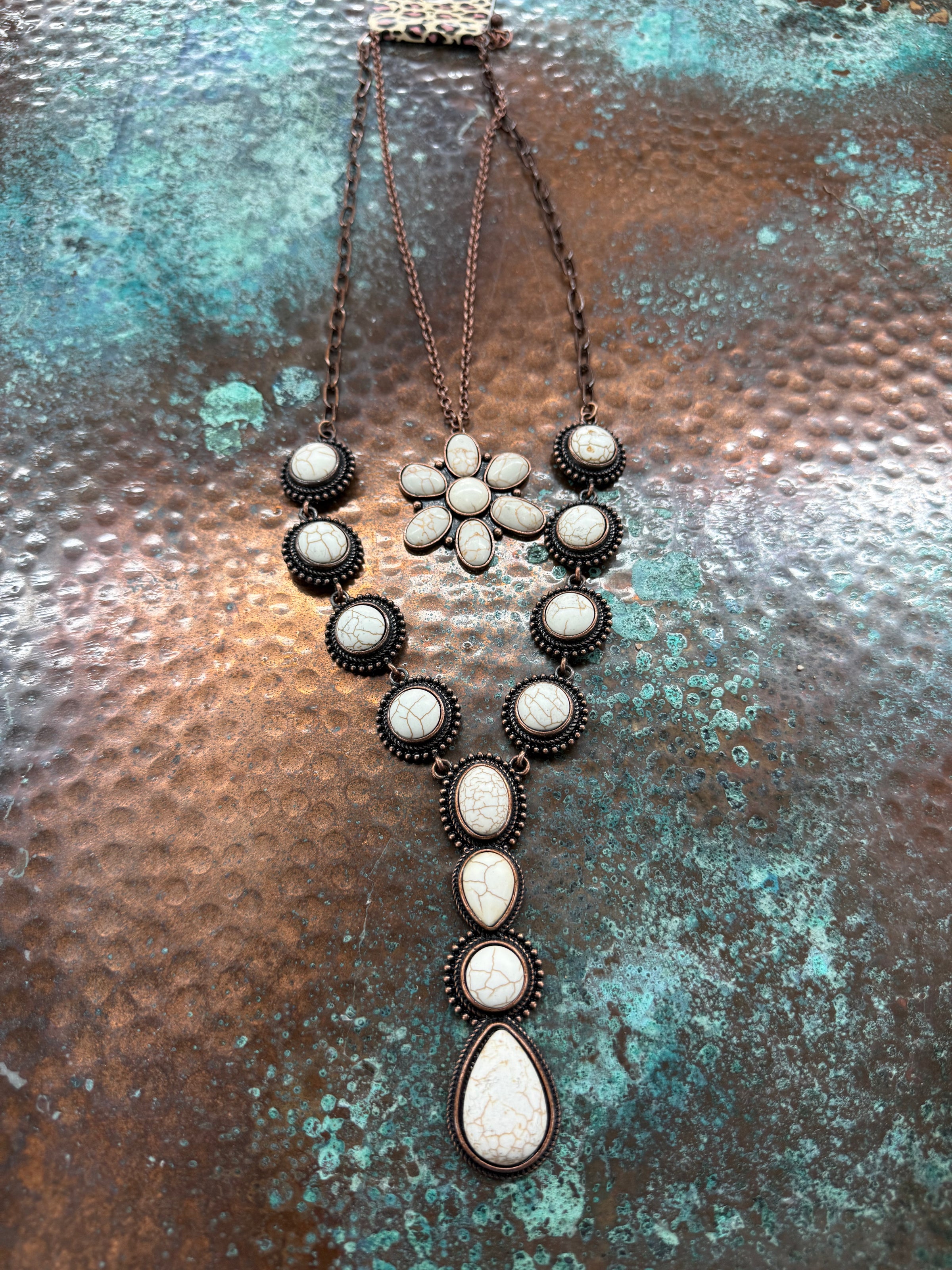 Southwestern Turquoise stone Necklace