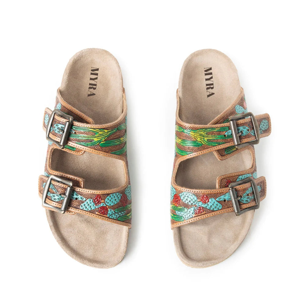 Pre Order Leather Cactus sandals