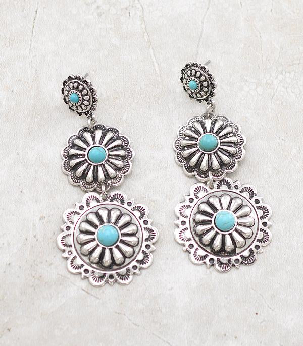 Southwest turquoise earrings