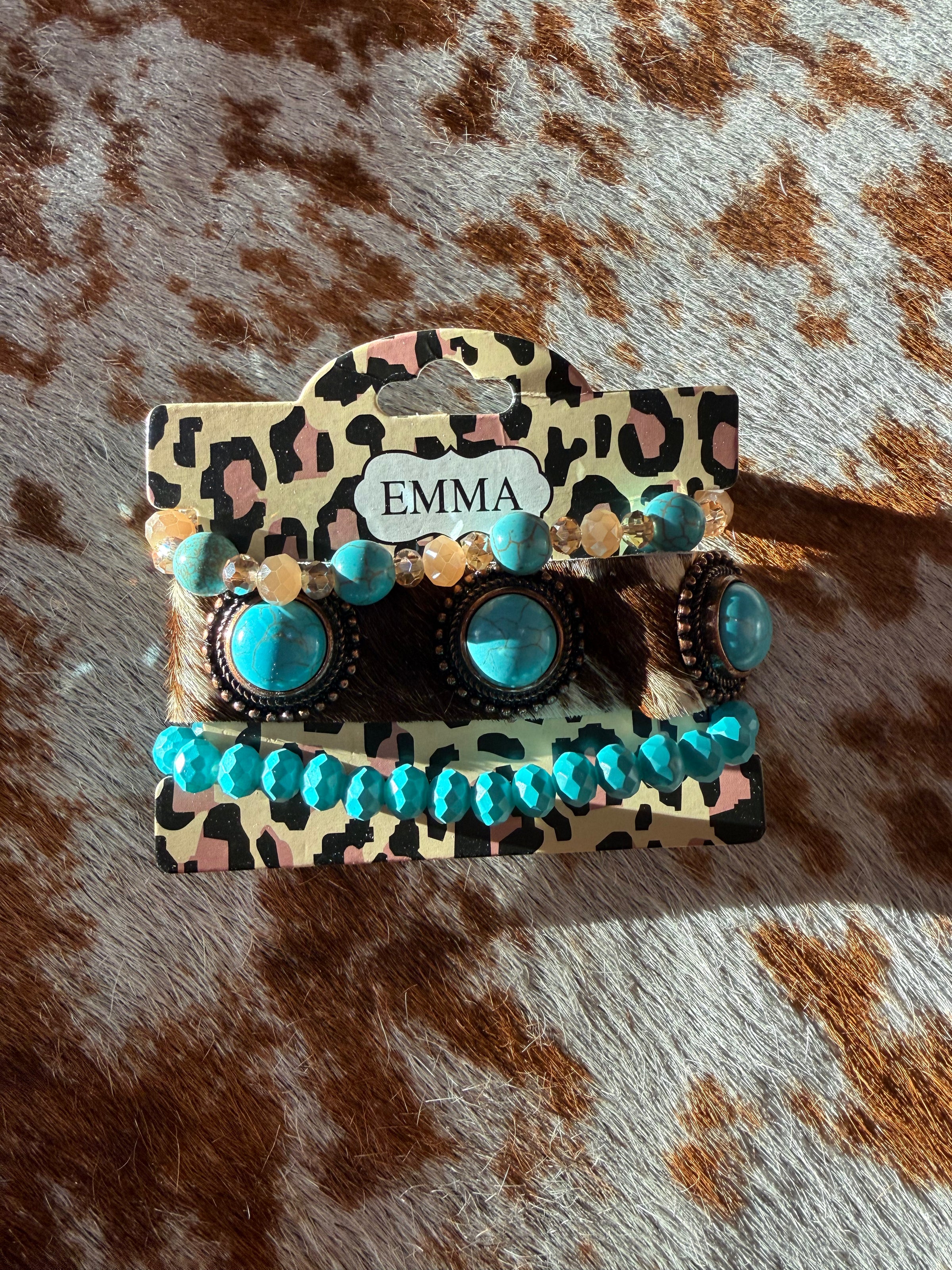 Western bracelet stone stack