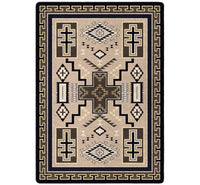 Double cross Sandman area rug