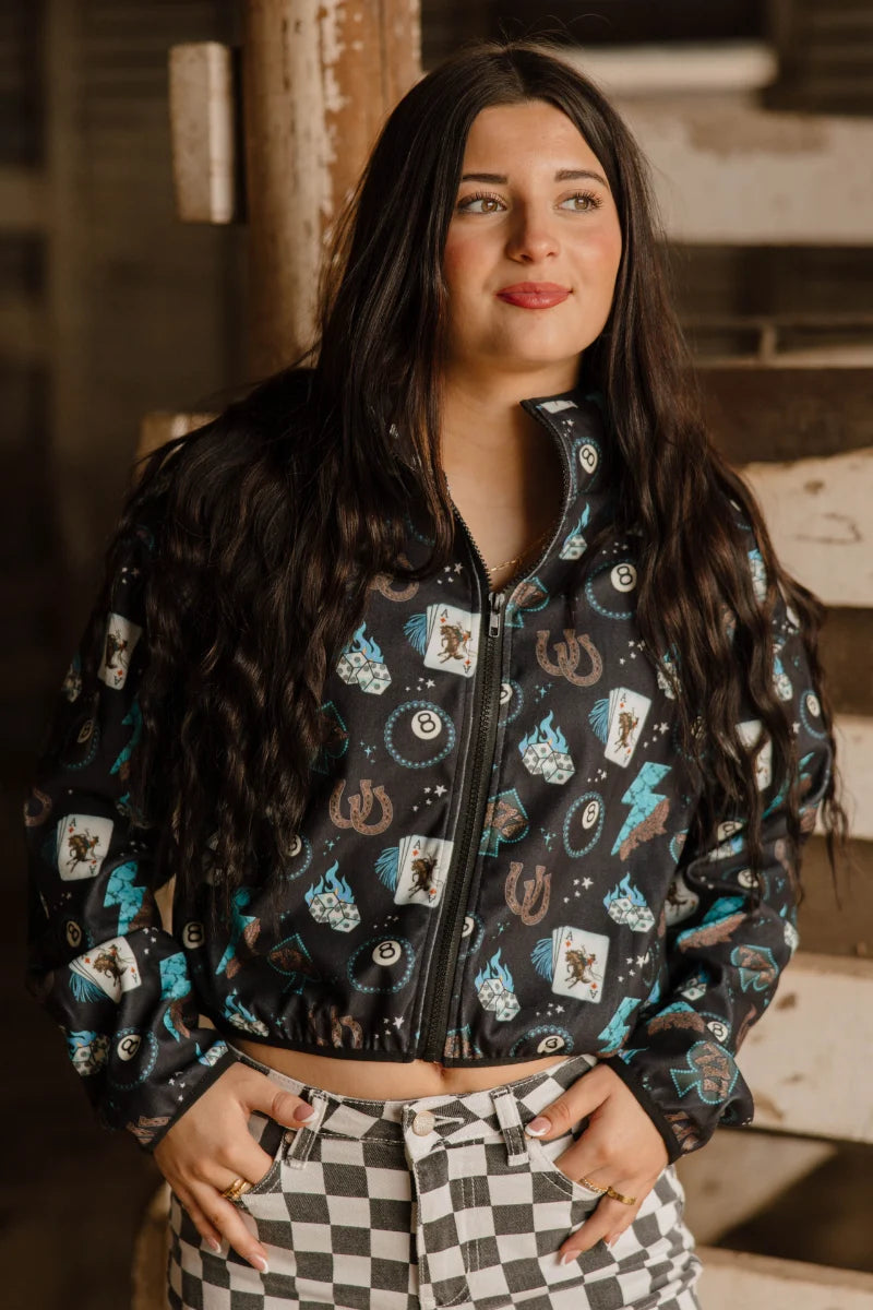 Cowgirl charm CROP jacket