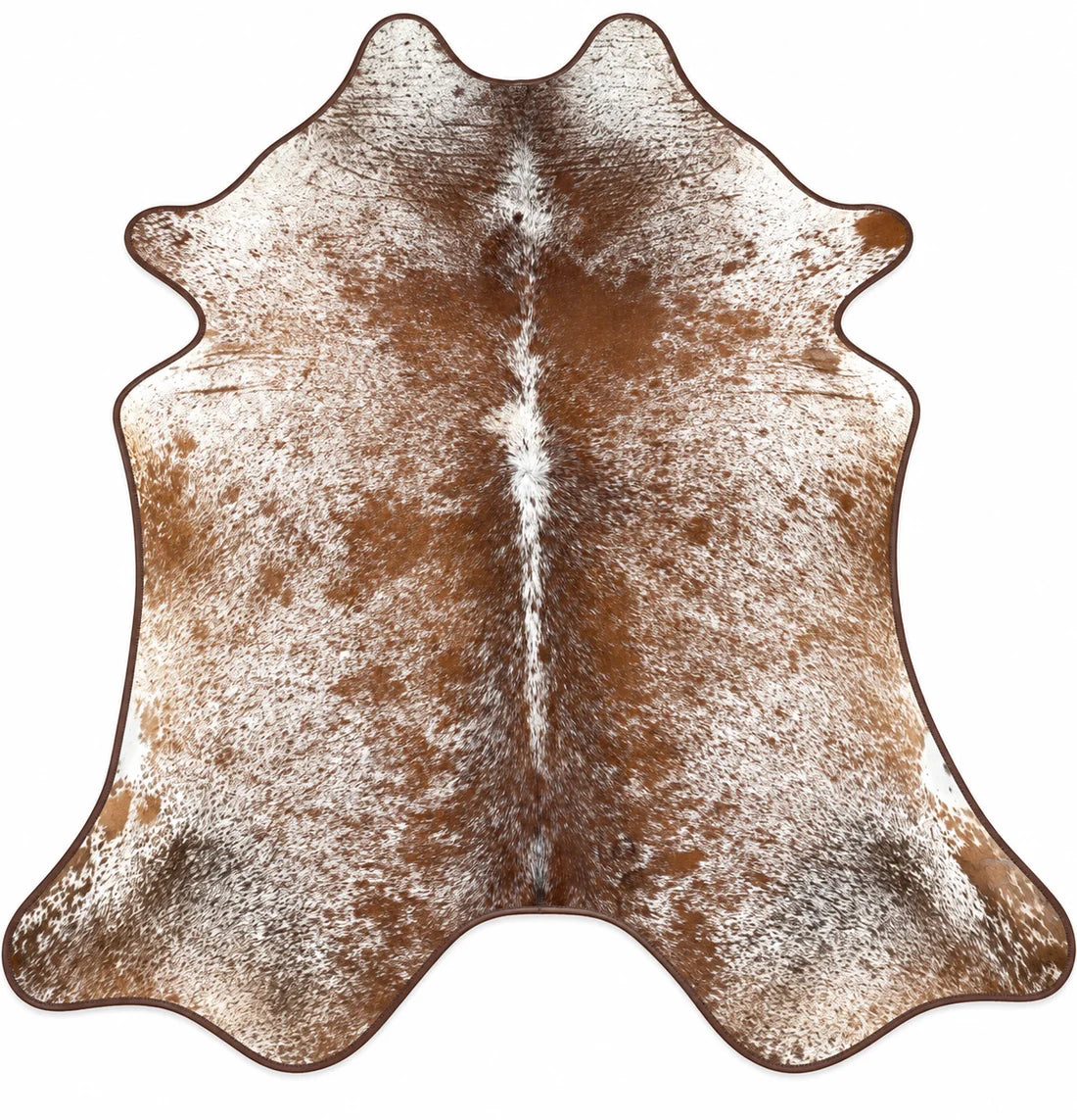 Non slip Premium Cowhide area rug  7’-7.7’