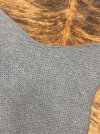 Non slip Premium Cowhide area rug  7’-8.1’
