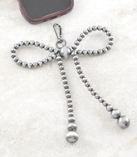 Navajo pearl phone charm strap BOW