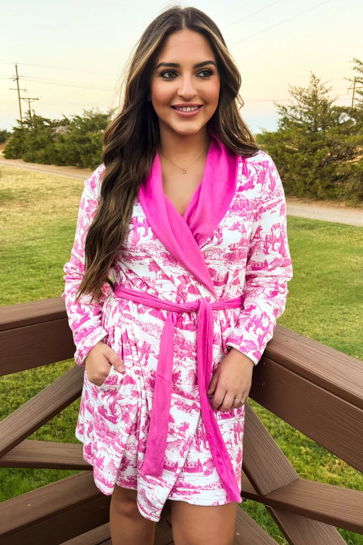 Old days Pink Robe