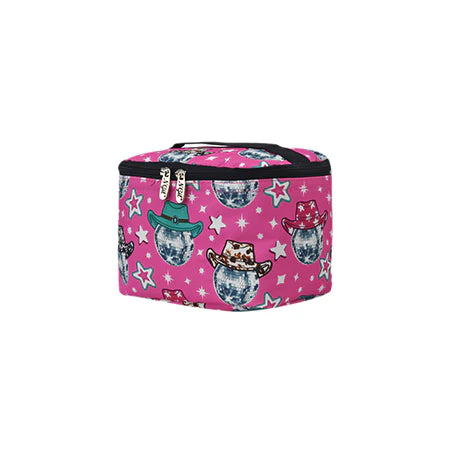 Disco cowgirl Small handle Cosmetic bag