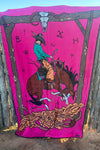 Rosette rodeo Blanket 2 sided