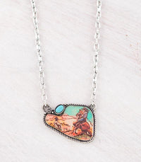 Cowgirl Turquoise necklace