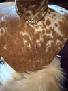Bar Checkered CHOKER necklace