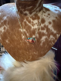 Cowgirl Turquoise necklace