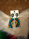 Southwestern beaded EARRINGS