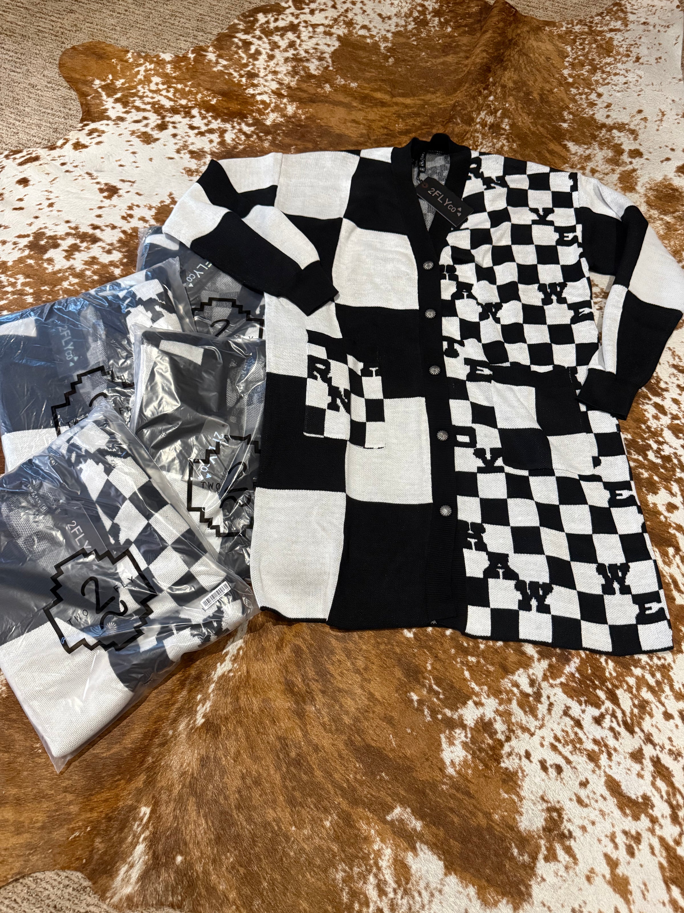 Cowboy Bueno knit CARDIGAN