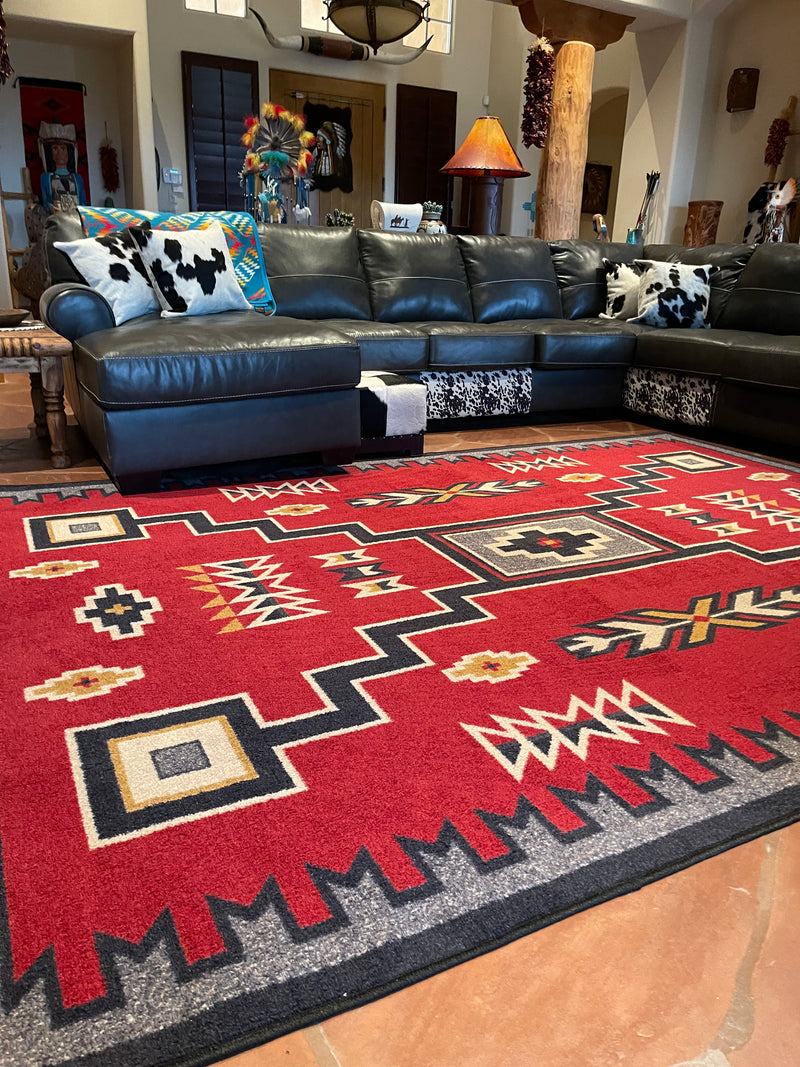 Old crow red area RUG