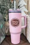 Cowgirl canteen 40 oz Tumbler