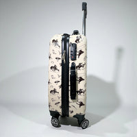 Western Rodeo rolling Luggage suitcase