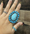 XL turquoise Southwest Ring